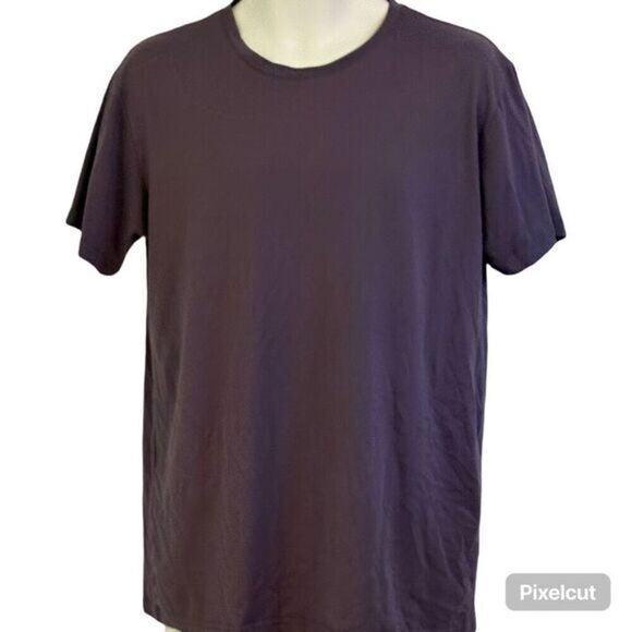 Spyder Blank Purple Cotton T-Shirt. Size Large. - Picture 1 of 5